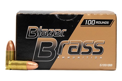 CCI 9MM 115 FMJ VP BRASS 100 - Taurus Savings